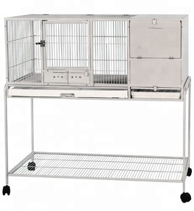 26800 # elegante Basso tenore di carbonio in acciaio del metallo di lusso gabbia del criceto/carrier - Product Image 2