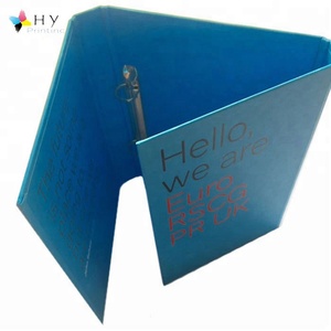 カスタムメイドの3パネルA3/A4サイズの大要バインダーフォルダー - Product Image 4