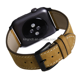 Pour Iwatch 3 Vintage <span class=keywords><strong>Bracelet</strong></span> En Cuir pour 42mm <span class=keywords><strong>Apple</strong></span> <span class=keywords><strong>Montre</strong></span> de Courroie De Bande <span class=keywords><strong>Montre</strong></span> <span class=keywords><strong>Bracelet</strong></span> - Product Image 3