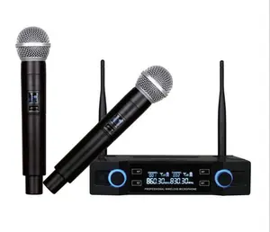 Taşınabilir UHF kablosuz mikrofon profesyonel Karaoke KTV mikrofon el mikrofonu