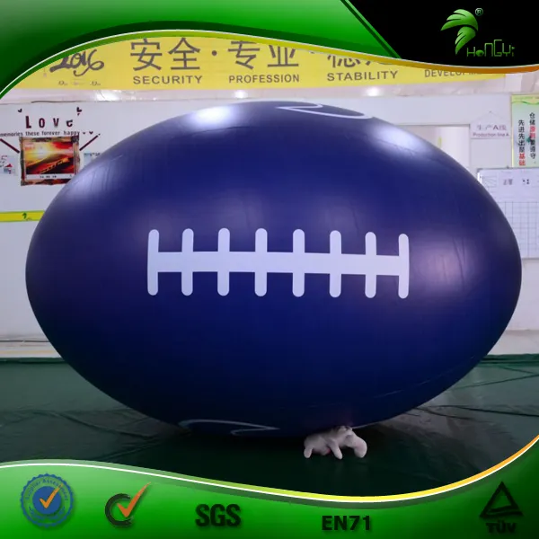 Ballon géant gonflable en forme de Rugby, produit sur mesure, étanche, pour la publicité, pour la Promotion sportive