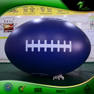 巨型充气橄榄球气球定制气密广告气球用于运动促销