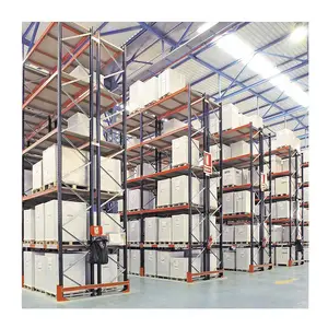 Thiết Bị Xếp Chồng Hệ Thống Lưu Trữ Kệ Heavy Duty Kim Loại Kho Rack Chọn Lọc Pallet Rack Thép Chống Ăn Mòn Bảo Vệ