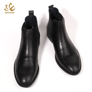 Botas antideslizantes personalizadas para hombres, Botines <span class=keywords><strong>Chelsea</strong></span>, venta al por mayor - Product Image 4