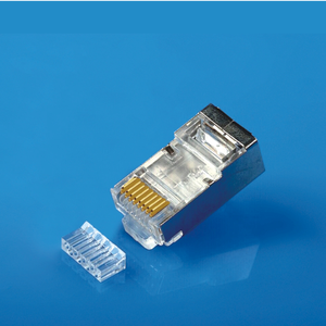 Cat6a Rj45 Connector 8p8c Mannelijke Modulaire Stekker Afgeschermde Stp ftp Netwerk Ethernet Pc <span class=keywords><strong>Cat6</strong></span> Ethernet Kabel 8p8c Telecom Onderdelen - Product Image 3