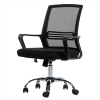 Vente en gros, meubles de maison, moderne, ergonomique, pivotant, ergonomique, bon marché, chaise de personnel, chaise d'ordinateur, chaise de bureau en maille
