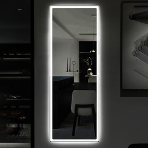 Gương Treo Tường Toàn Thân Cho Phòng Ngủ Bé Gái, Gương Treo Tường Kích Thước Lớn Có Đèn - Product Image 5