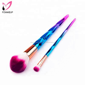 7 Pièces Bleu New Souple Lisse Synthétique Maquillage Kit Cosmétiques Personnalisés Professionnel Make Up Set Brosse - Product Image 5