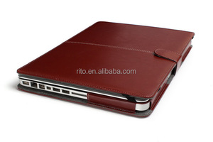 PU Trường Hợp đối với <span class=keywords><strong>MacBook</strong></span> <span class=keywords><strong>Pro</strong></span> 13 với CD Rom, PU Leather Sleeve Bag đối với <span class=keywords><strong>MacBook</strong></span> - Product Image 3