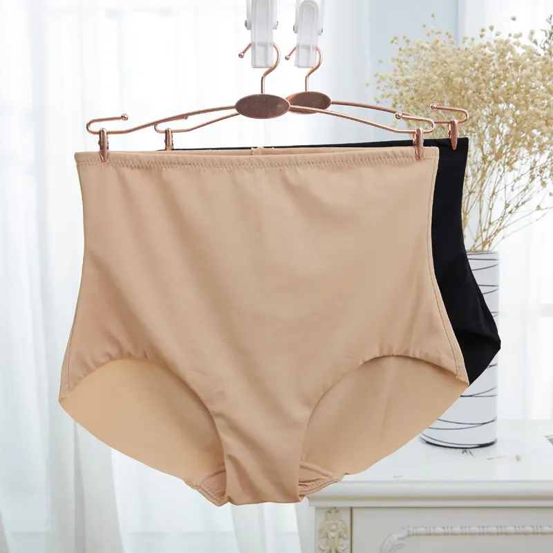 SSK047 Good quality Quick Dry ice silk body shapewear underwear Mature Elastic panties Manufacturer