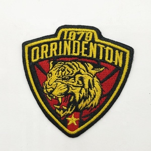 批发设计绣花刺绣补丁定制定制尺寸热切割/冷切/超声波切割面料3D铁-on 100 Pcs - Product Image 2