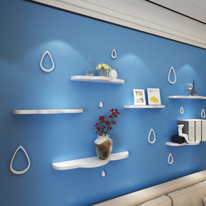 Kệ Sách Treo Tường Hình Đám Mây Sáng Tạo Trong Trang Trí Nhà Trong Nhà Kệ Nổi Gắn Trên Tường - Product Image 5