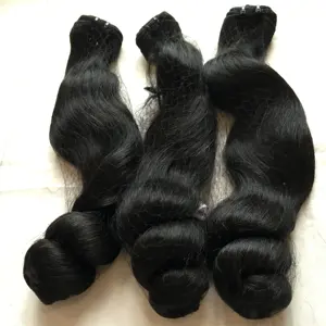 Extensão de cabelo natural 100% virgem vietnã, cabelo humano barato, ondulação boêmia, melhor vendedor de cabelo