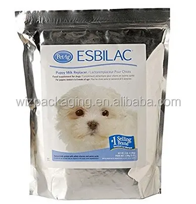 Plastic bag packaging pouch for milk powder for puppies