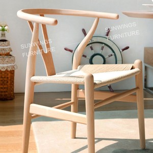 Élégante salle à manger chaise en bois de <span class=keywords><strong>bouleau</strong></span> cadre aucun fauteuil pliant - Product Image 2