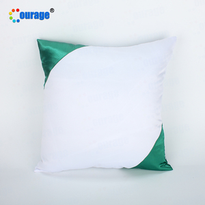 Federa per Cuscino Personalizzabile con <span class=keywords><strong>Design</strong></span> su Misura, Bianca, in Raso per Stampa a Sublimazione - Product Image 3