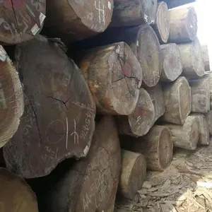 Hoogwaardige Kwaliteit En Zwarte Kleur Ebbenhout Palissander/Tali Logs Voor Verkoop