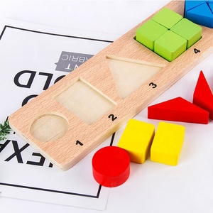 Bambini <span class=keywords><strong>Montessori</strong></span> Early Learning <span class=keywords><strong>Giocattoli</strong></span> Educativi Di Legno Math Forma Ordinamento a Bordo Di Puzzle giocattolo <span class=keywords><strong>montessori</strong></span> - Product Image 2