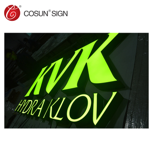 <span class=keywords><strong>Empresa</strong></span> Oficina signos LED acrílico luz letras <span class=keywords><strong>de</strong></span> canal al aire libre 3D acrílico frontal iluminado led tienda - Product Image 3