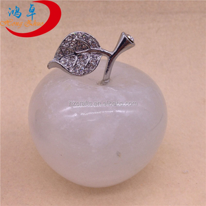 2025 natale/san valentino/regali di nozze belle rocce di gioielli curative di mela di quarzo rosa - Product Image 2