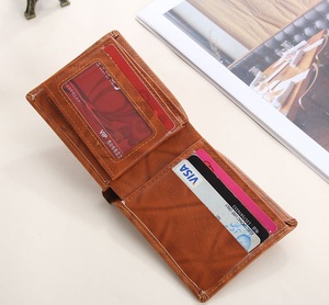ขายร้อน USD 100หนึ่งร้อยดอลลาร์นูนวินเทจหนัง PU กระเป๋าสตางค์สั้นผู้ชาย,กระเป๋าใส่เหรียญสำหรับผู้ชาย - Product Image 6