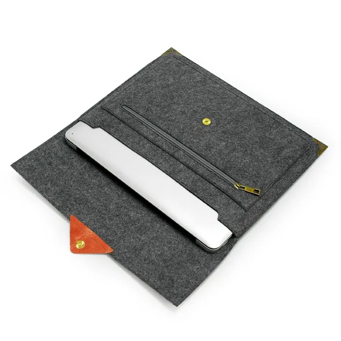 13 Inch 14 Inch Quilted Laptop Sleeve Waterproof Felt Laptop CoverためNotebook Ultrabook Bag