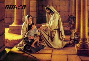 <span class=keywords><strong>Image</strong></span> d'impression religieuse animée en 3D de Jésus-Christ - Product Image 4