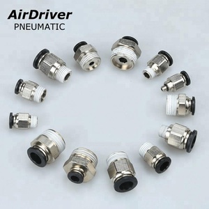 PC Push in Pneumatic Pipe Fittings Male Straight <strong>Quick</strong> <strong>Connector</strong> - Product Image 5