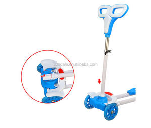 Los niños parpadeo juego 4 ruedas swing <span class=keywords><strong>scooter</strong></span> de rana de dibujos animados <span class=keywords><strong>scooter</strong></span> - Product Image 3