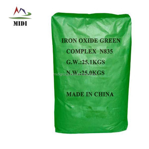 Óxido de <span class=keywords><strong>hierro</strong></span> amarillo y verde Fe2O3 Eficaz para pigmentos de cuero y pigmentos de recubrimiento - Product Image 1