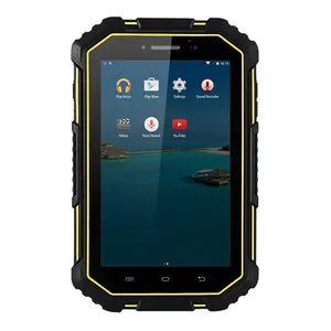 Mais barato PC Tablet Robusto 68 Suporte NFC À Prova D' Água ao ar livre IP 2G 3G 4G LTE FDD BDS GPS AGPS Glonass com Bateria de 8000mah