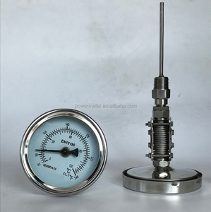 Termômetro bimental en13190, 100mm, <span class=keywords><strong>120</strong></span> graus c 1/2 npt inferior - Product Image 4