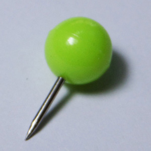 Mới lạ trang trí thiết kế bản vẽ biểu tượng tùy chỉnh màu Đỏ vòng đầu bản đồ đinh ghim giấy thumbtack bóng hình đầu nhựa đẩy pins - Product Image 3