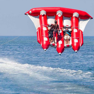Deportes Acuáticos playa juego inflable del agua Fly Fish Barco de plátano inflable Flying Fish tubo remolcable - Product Image 2