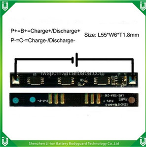 Đồng hồ thông minh Polymer Li Ion pin pcba 3.7V thông minh <span class=keywords><strong>PCB</strong></span> PCM mô-đun tùy chỉnh Lithium Ion 1S BMS - Product Image 2