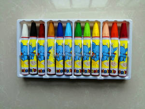 Forme triangulaire OEM couleur personnalisée dessins faciles d'art pastel à l'huile <span class=keywords><strong>avec</strong></span> boîte en plastique pour les enfants - Product Image 4