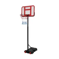Soporte de baloncesto portátil, ajustable en altura, aro de baloncesto para exteriores