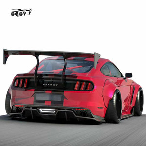 Pieza de ajuste automático genial estilo robot para <span class=keywords><strong>Ford</strong></span> Mustang 2015-2017 Kit de carrocería en fibra de carbono/FRP - Product Image 5