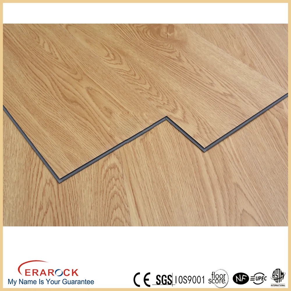 Uniclic fornitori interlocking piano pavimenti in vinile piastrelle di formato standard in pvc pavimenti in legno