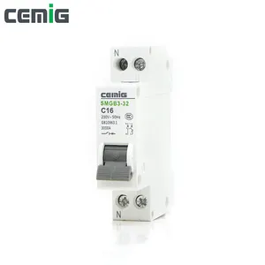 CEMIG Best Quality C16 1P 6A 10A 16A 20A 25A 32A MCB SMGB3-32