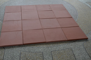 Piastrella per pavimenti in Terracotta rossa in Terracotta tradizionale antibatterica della fabbrica di Foshan - Product Image 6