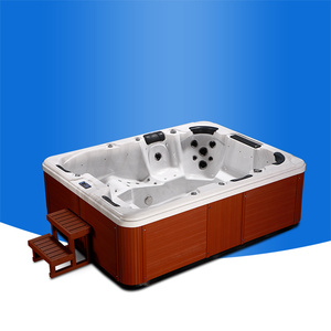 Jardín, <span class=keywords><strong>piscina</strong></span> y jacuzzi Extra grande de lujo Thermo bañeras de hidromasaje y al aire libre - Product Image 3