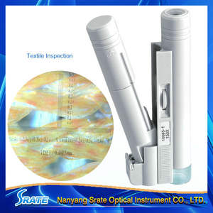 <span class=keywords><strong>Microscope</strong></span> 100X avec échelle et lumière LED pour l'identification des timbres textiles - Product Image 4