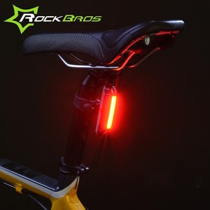 ROCKBROS-Luz trasera impermeable <span class=keywords><strong>para</strong></span> bicicleta, 30 <span class=keywords><strong>LED</strong></span>, luz de advertencia de seguridad, recargable por USB, luz trasera roja <span class=keywords><strong>para</strong></span> bicicleta - Product Image 1