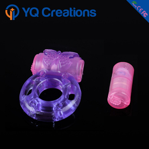 Figa stimolare dell'anello del commercio all'ingrosso Elastico tasto Della Farfalla Anello di Vibrazione Del Rubinetto Del Pene <span class=keywords><strong>Anelli</strong></span> per la Coppia, eiaculazione di ritardo anello del rubinetto - Product Image 2