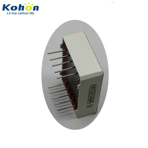 0.6 Inch Single Cijferig 7 Segment <span class=keywords><strong>Led</strong></span> Numeriek <span class=keywords><strong>Display</strong></span> Met <span class=keywords><strong>2</strong></span> Decimale Punten 10-Pins Dip Pakket Door Gat Montage - Product Image 3