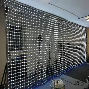 Pixel Pitch 40Mm, 50Mm Màn Hình Led Lưới Ngoài Trời Mềm