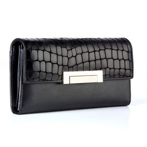 Delle Donne di modo Della Borsa Dei Raccoglitori Del Cuoio Genuino di Alta Qualità di Disegno Lungo Sacchetto di Frizione Della Signora di Modo Del Raccoglitore Borsa Femminile - Product Image 5