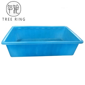 K380L Màu Xanh Mạnh Cấp Thực Phẩm Rotomold Poly Aquaponic Trang Trại Container - Product Image 3