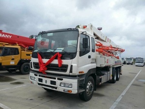 Pompa per calcestruzzo per cemento pompa per cemento per camion pompa Diesel EURO II buon prezzo telaio HOWO Nice <span class=keywords><strong>Putzmeister</strong></span> o tecnologia Schwing 37m - Product Image 4